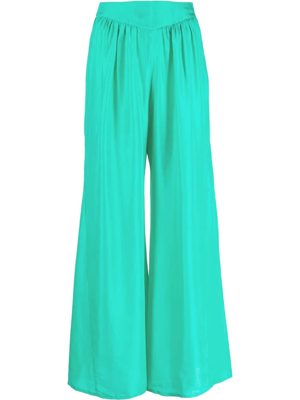 

Forte Forte wide-leg flared trousers - Green