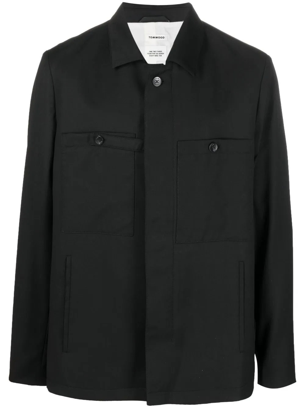 

Tom Wood sobrecamisa Metropole - Negro