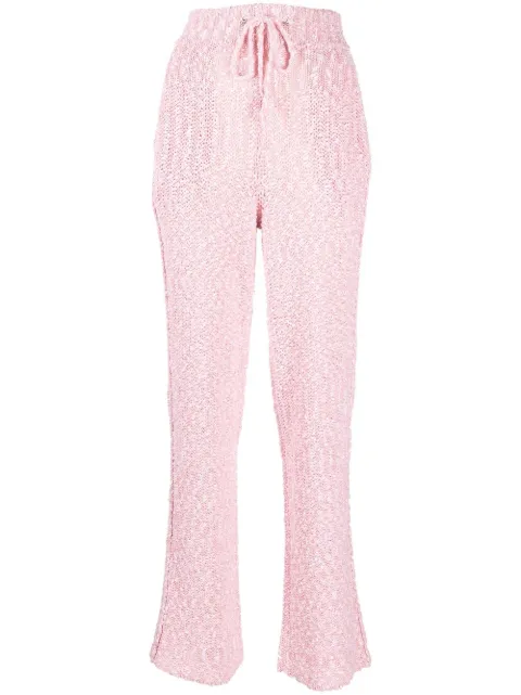 Ferragamo drawstring-fastening waist trousers