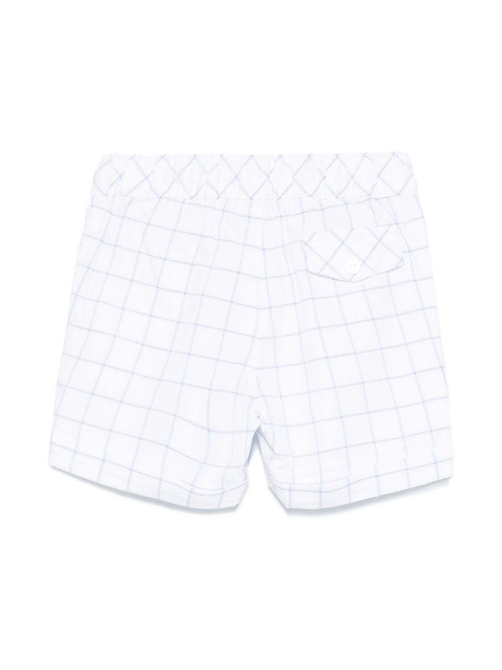 Patachou checked shorts - White