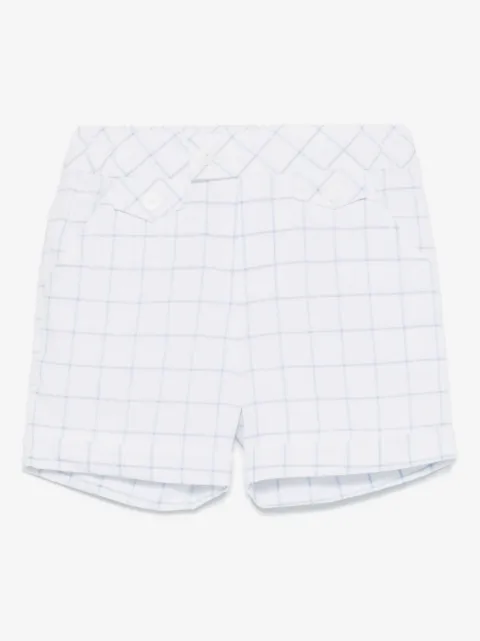 Patachou shorts con cuadros estampados