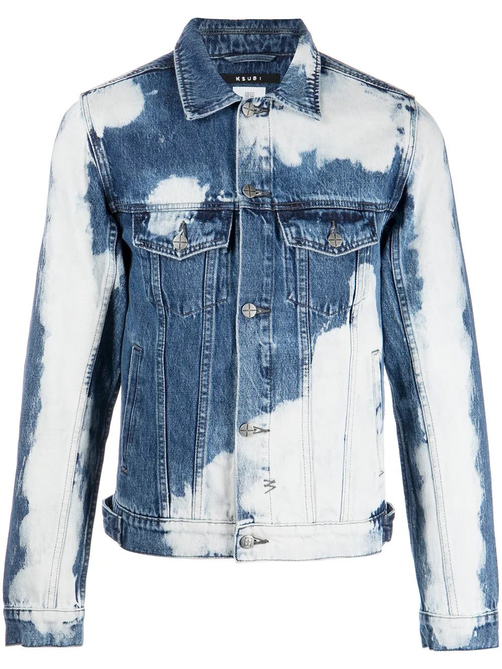 two-tone denim jacket