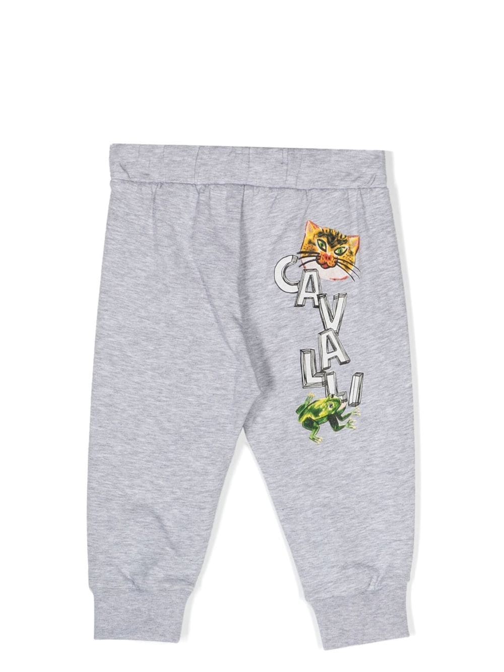 Roberto Cavalli Junior Trainingsbroek met print - Grijs