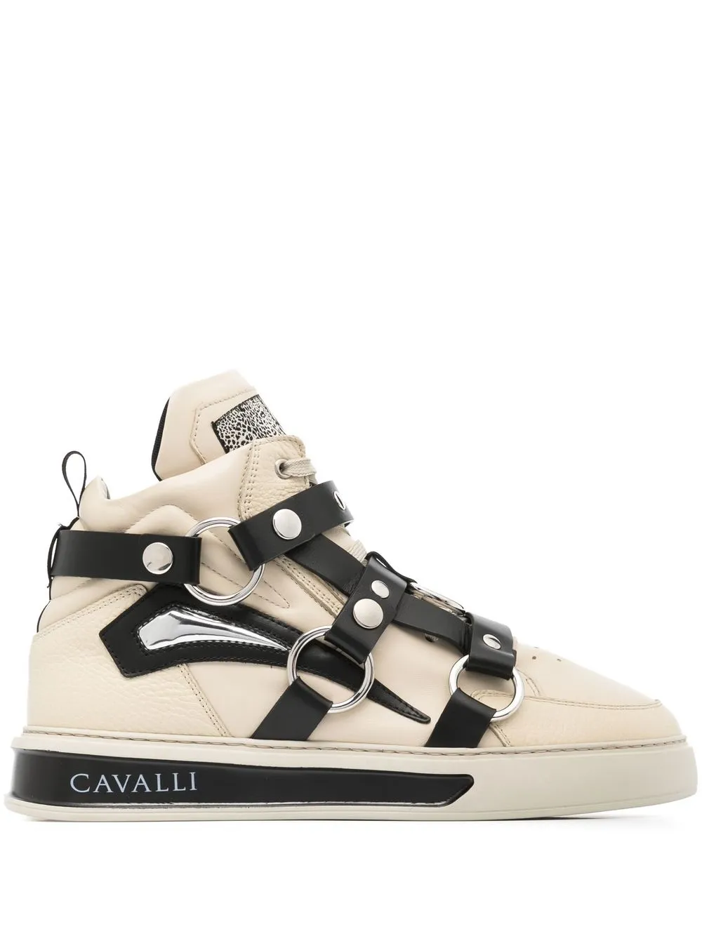 

Roberto Cavalli tenis altos Harness - Neutro