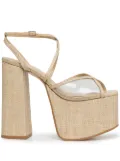 Cult Gaia Sofie platform sandals - Neutrals