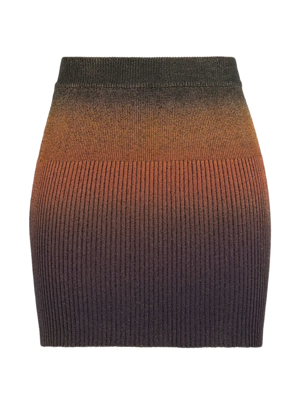 Roberto Cavalli Gestrickter Minirock - Orange