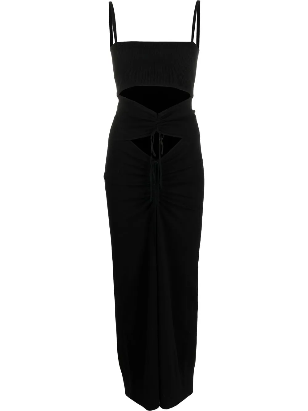 

Christopher Esber cut-out ruched dress - Black