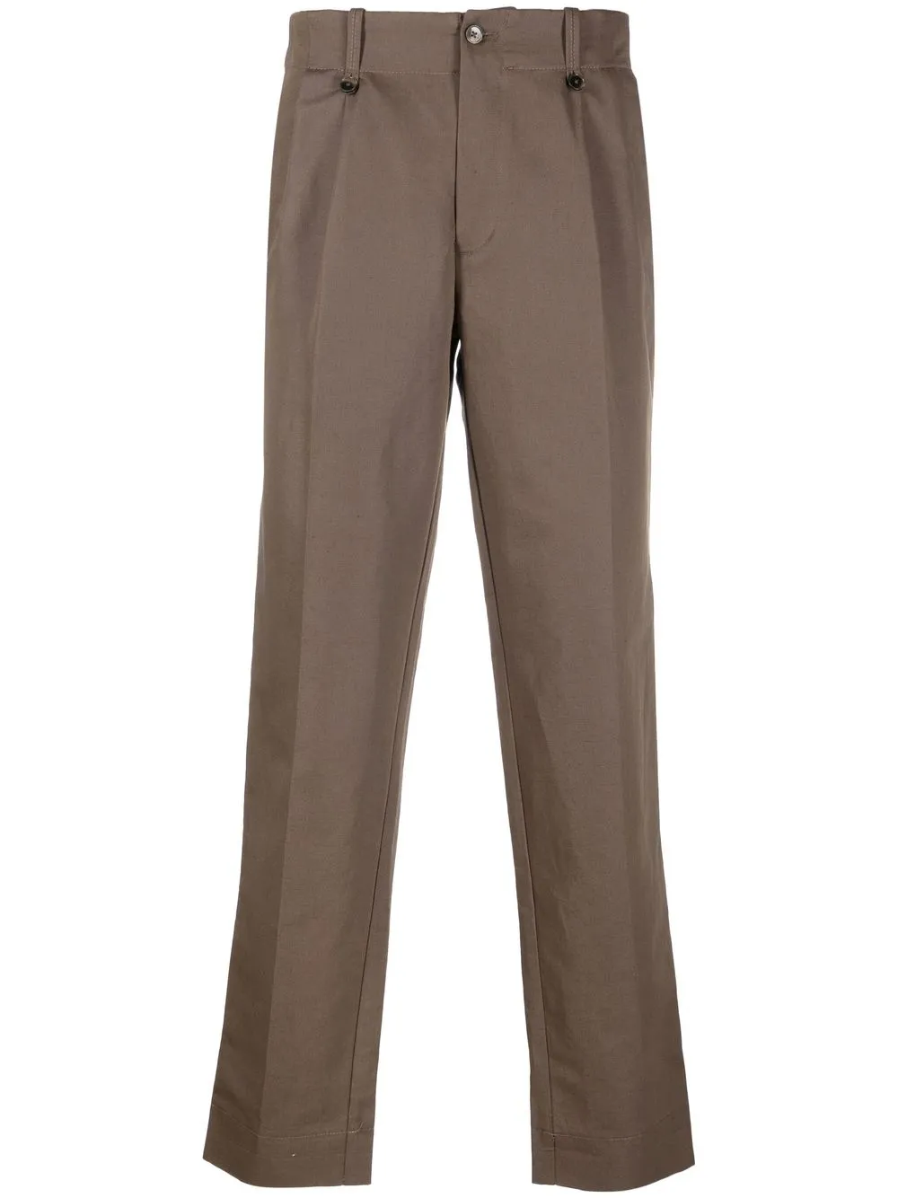 

Briglia 1949 pleat-detail straight leg trousers - Brown