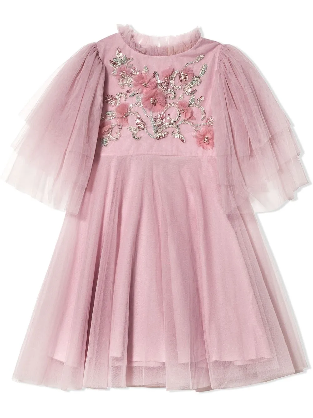 

Tutu Du Monde Arya crystal-embellished tulle dress - Pink