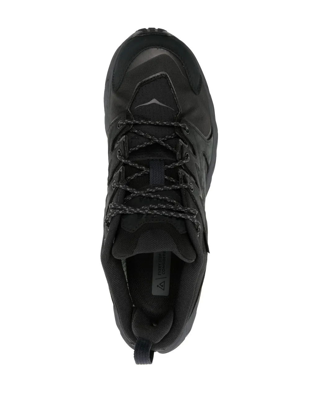 hoka one one chunky lace up trainers