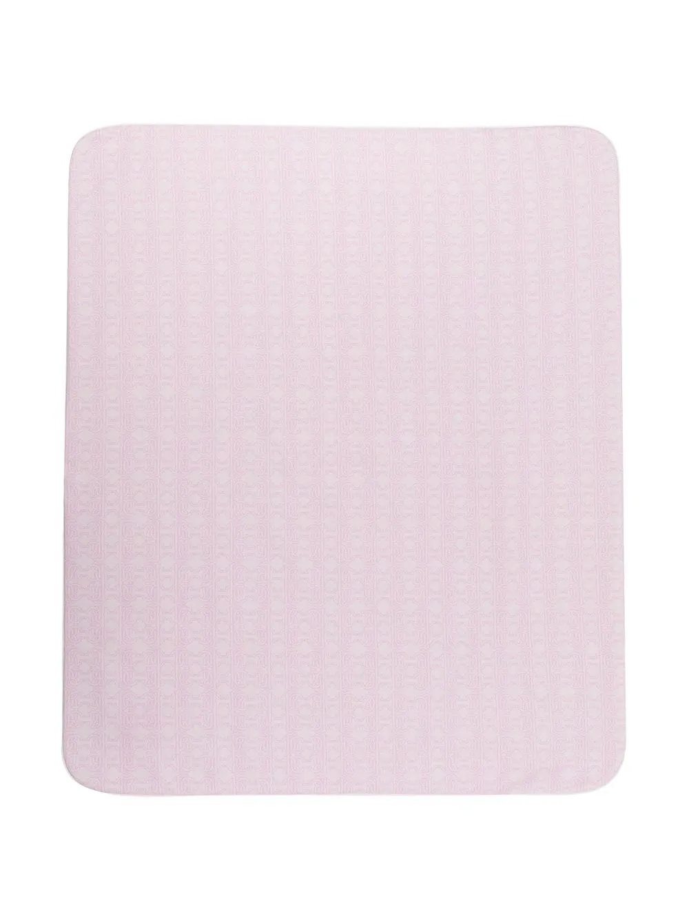 

Roberto Cavalli Junior monogram-print blanket - Pink