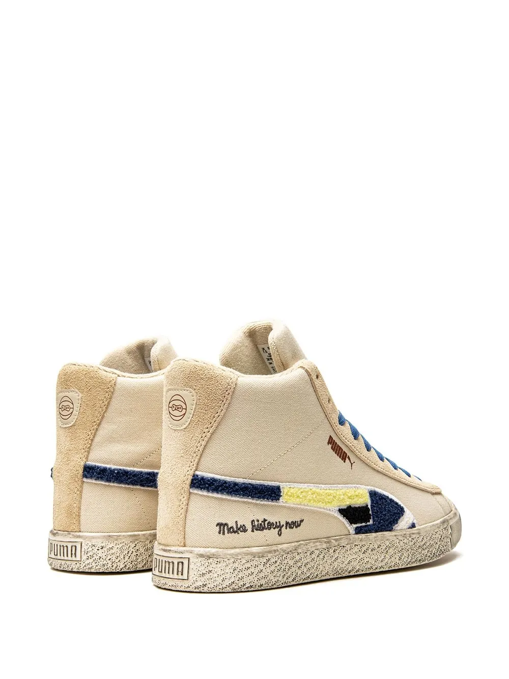 PUMA Clyde Mid "Black Fives" sneakers Neutrals