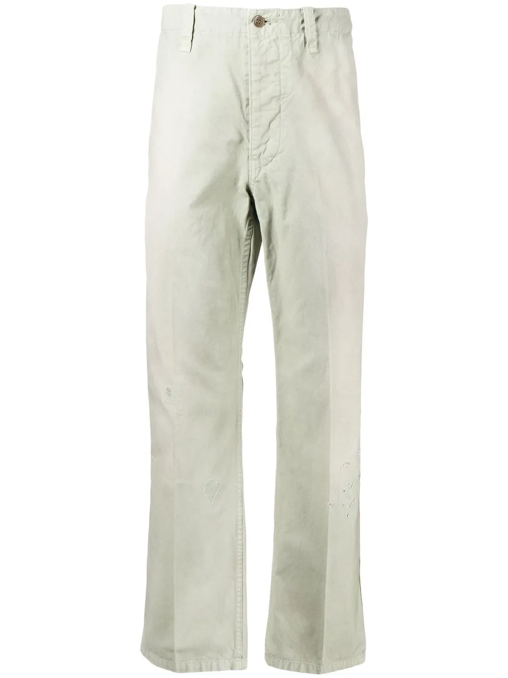 

visvim Gifford straight-leg trousers - Green