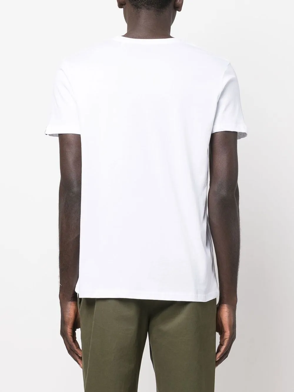 ALPHA INDUSTRIES LOGO-PRINT COTTON T-SHIRT