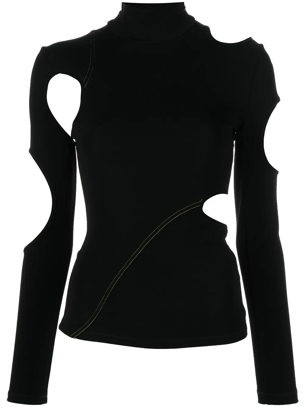 

Eckhaus Latta top Astral - Negro