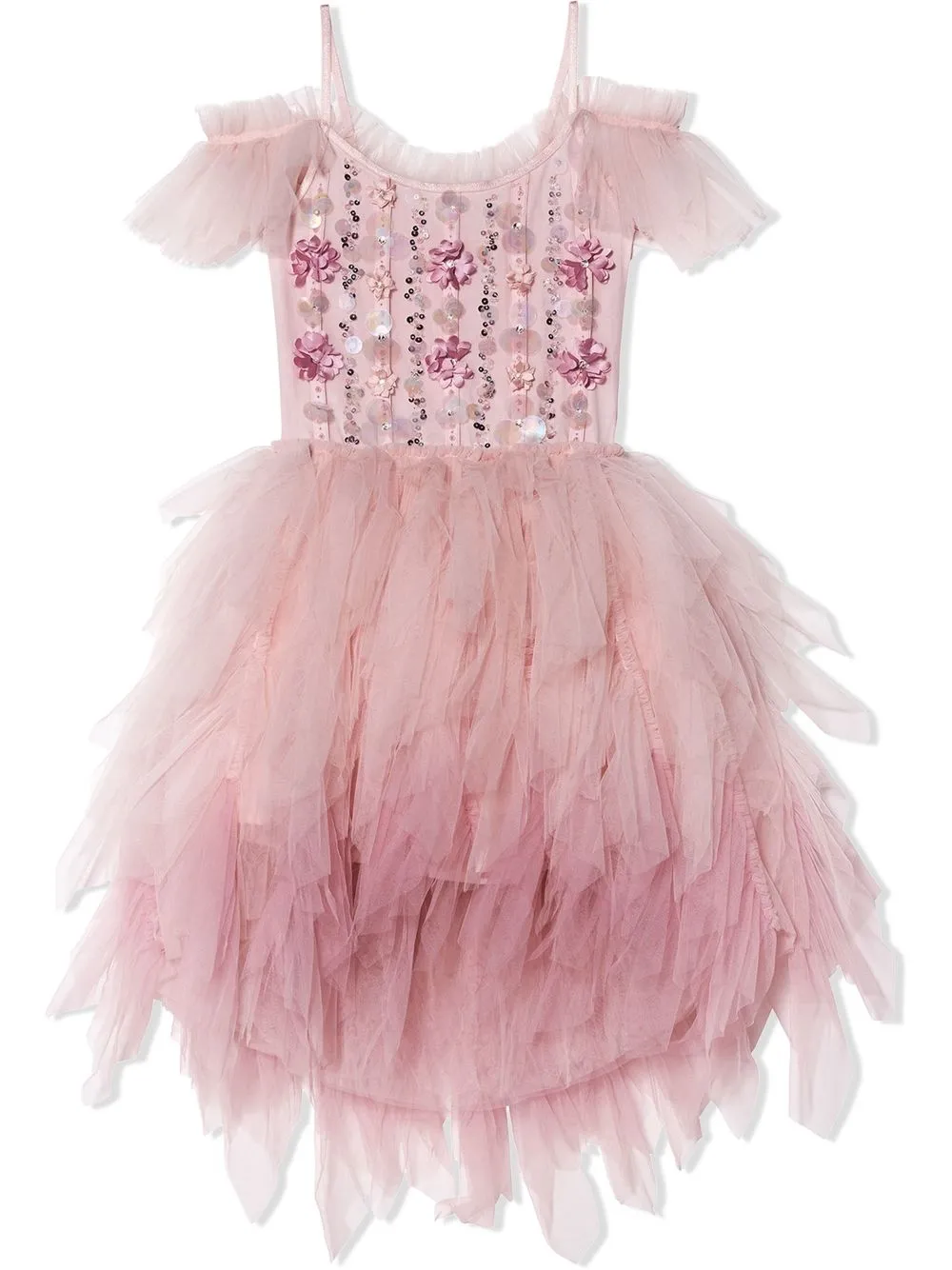 

Tutu Du Monde vestido Savannah con tutú - Rosado