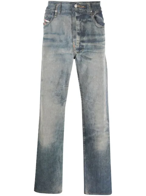 Diesel 2010 D-Macs 09E51 straight jeans