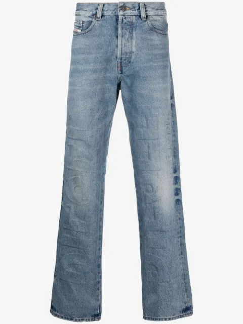 Diesel 2010 007i3 straight-leg jeans