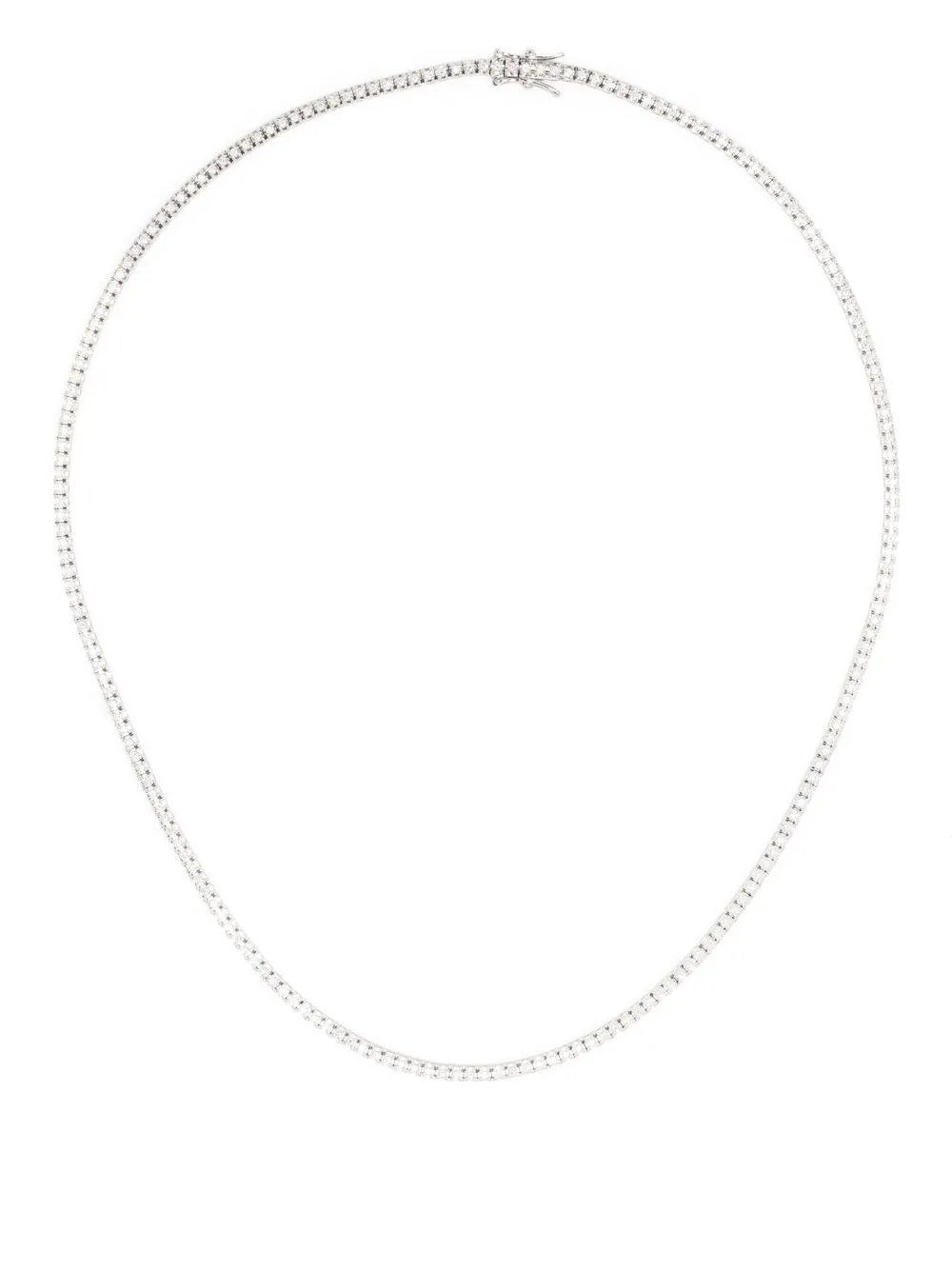 

Roberto Demeglio collar en oro blanco de 18kt con diamante - Plateado