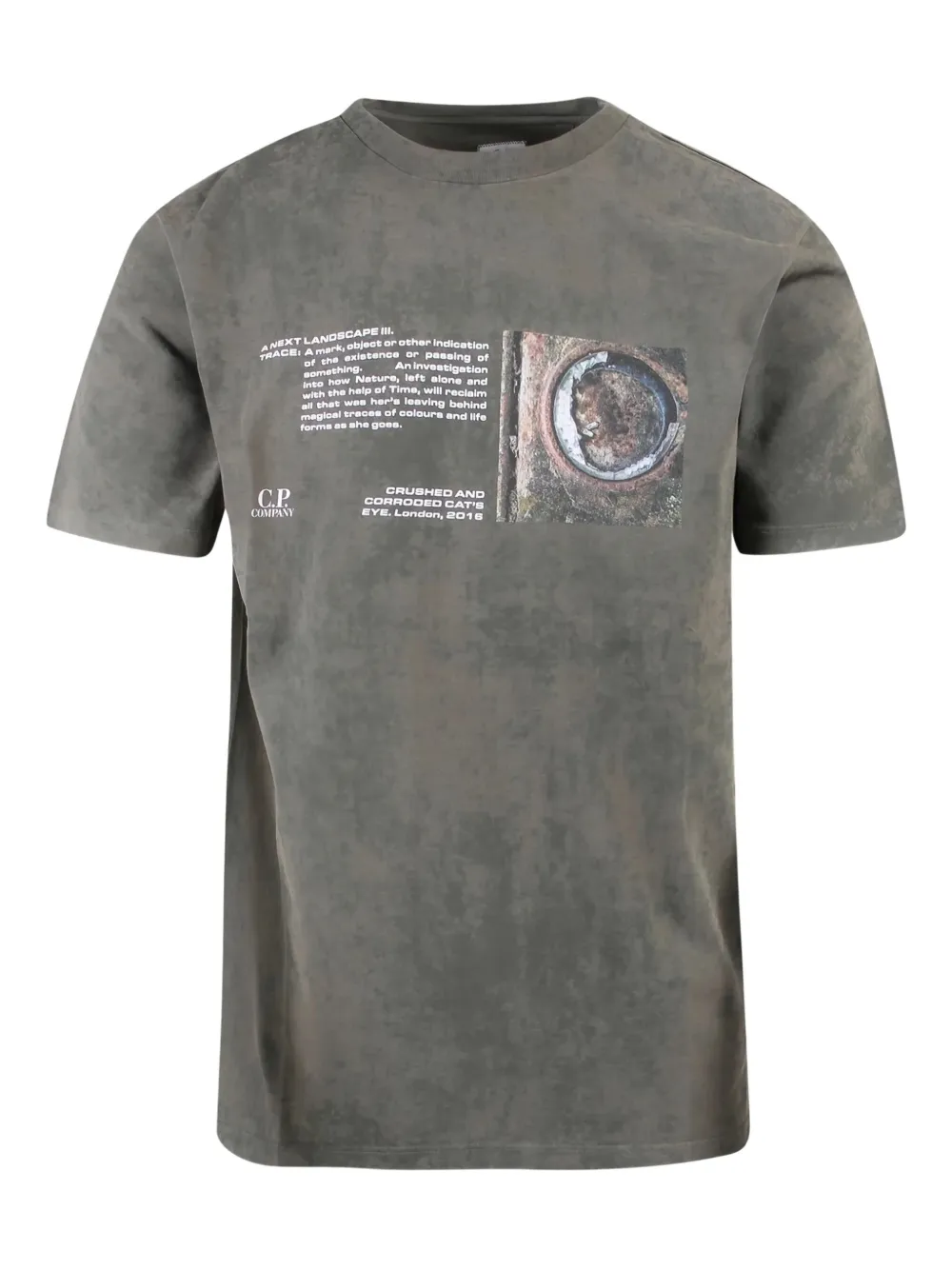 C.P. Company graphic-print T-shirt | Green | Image 1