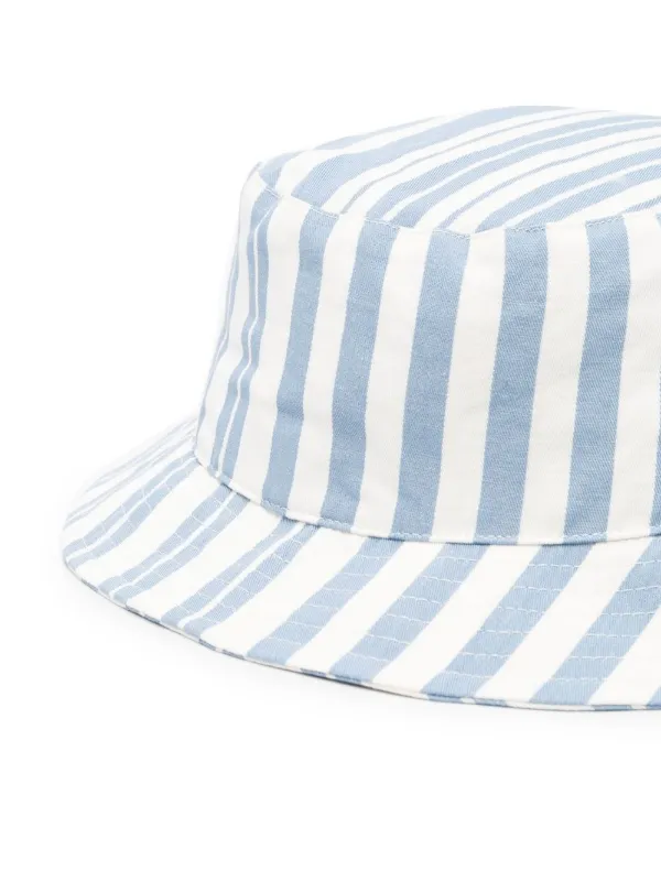 Maison Kitsuné Striped Bucket Hat 