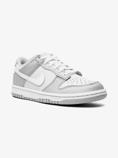 Nike Kids Dunk Low "Pure Platinum" sneakers