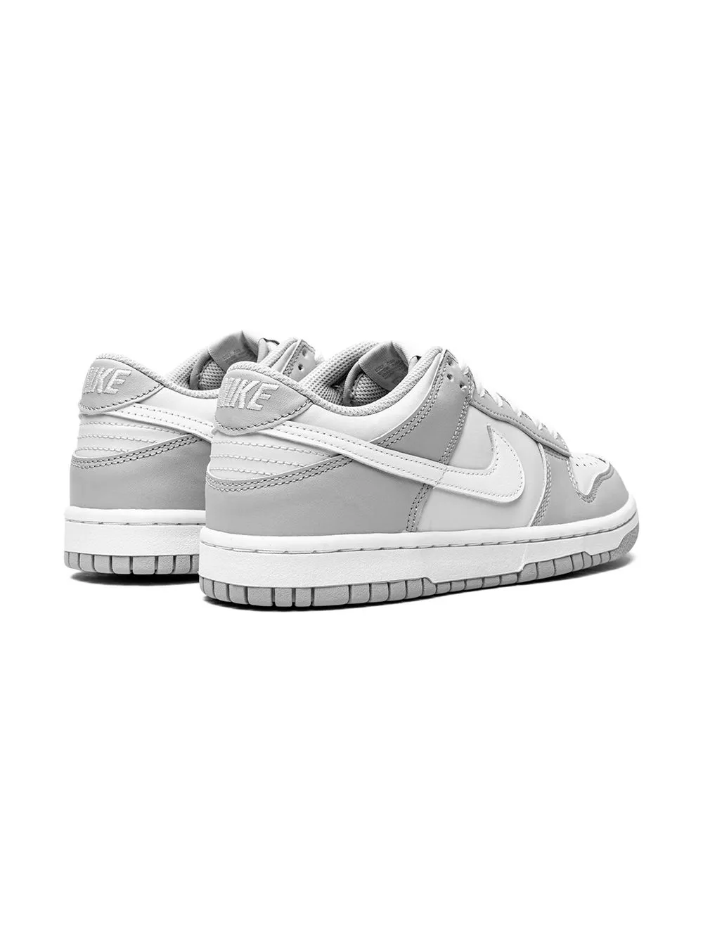 Shop Nike Dunk Low "pure Platinum" Sneakers In White