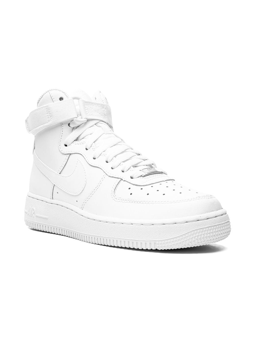 Nike Kids' Air Force 1 High Le "triple White" Sneakers
