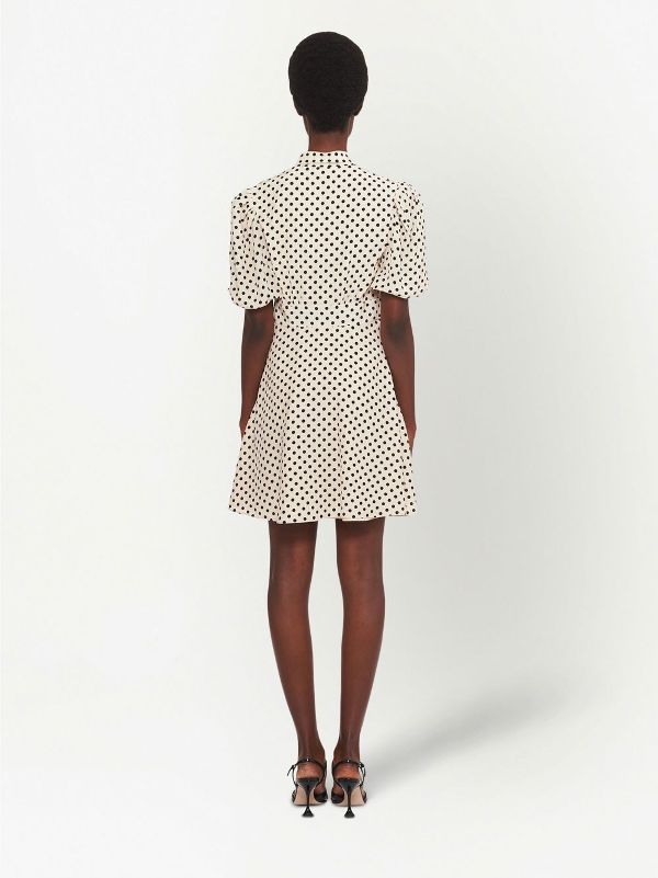 miu miu polka dot dress