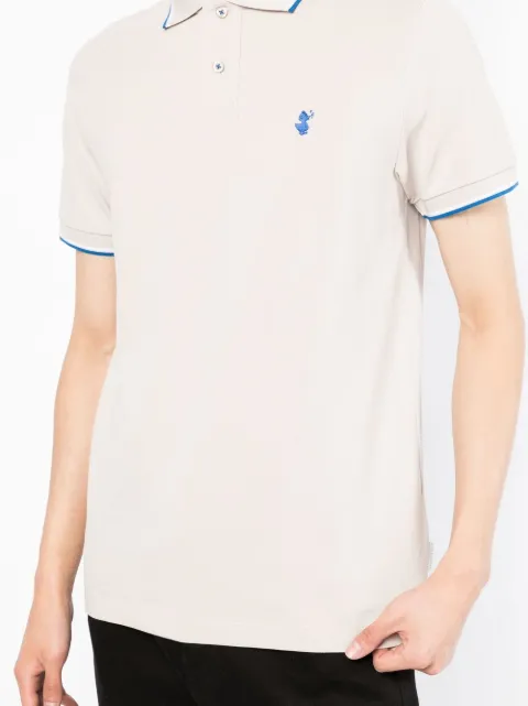 Duck embroidered-logo Polo Shirt - Farfetch
