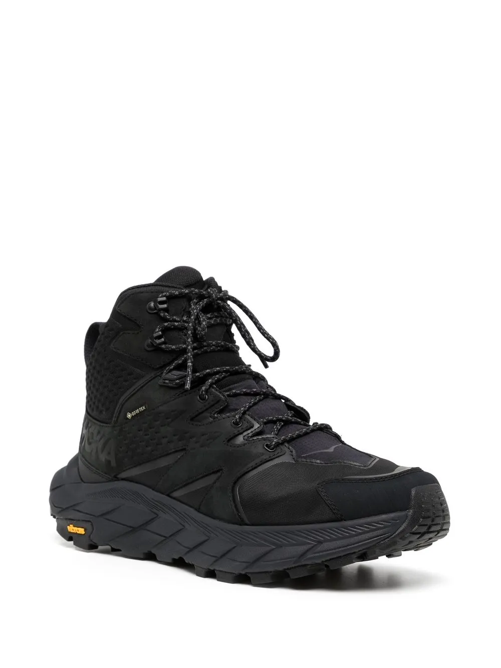 hoka one one chunky lace up trainers