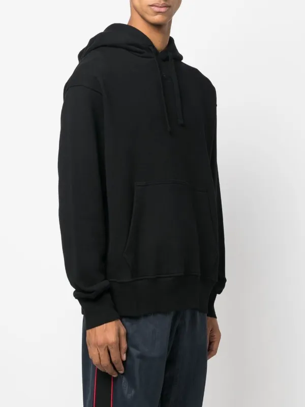 Diesel S-Macs-F4 Cotton Hoodie | Black | FARFETCH GE