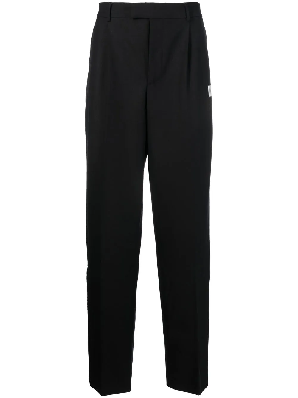 

VTMNTS mid-rise straight trousers - Black