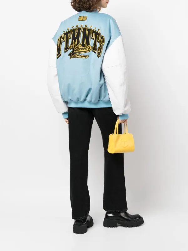 Golden  ストライプ　ボンバージャケット　ブルー&ホワイト　S 中古・古着通販】adidas originals (アディダスオリジナル) SST