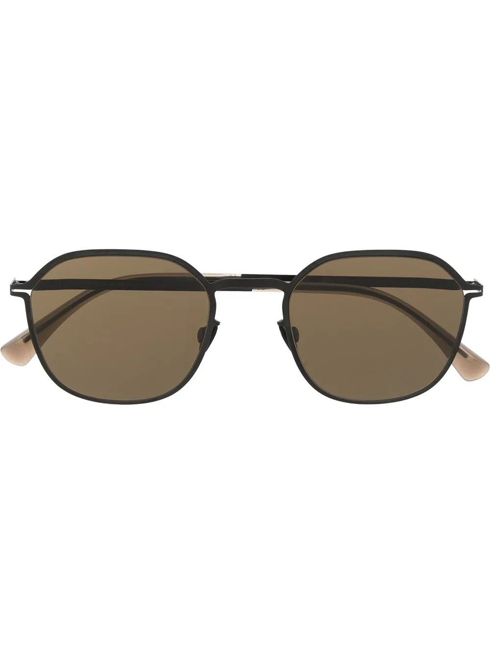 

Mykita lentes de sol con armazón redonda - Negro