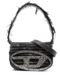 Diesel 1DR leather shoulder bag - Grey
