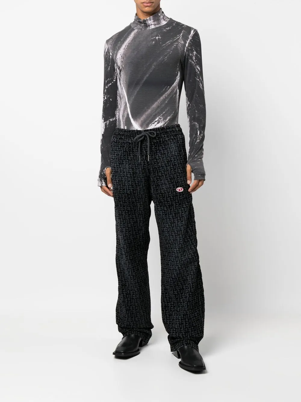  Diesel D Martians Joggjeans   Schwarz 