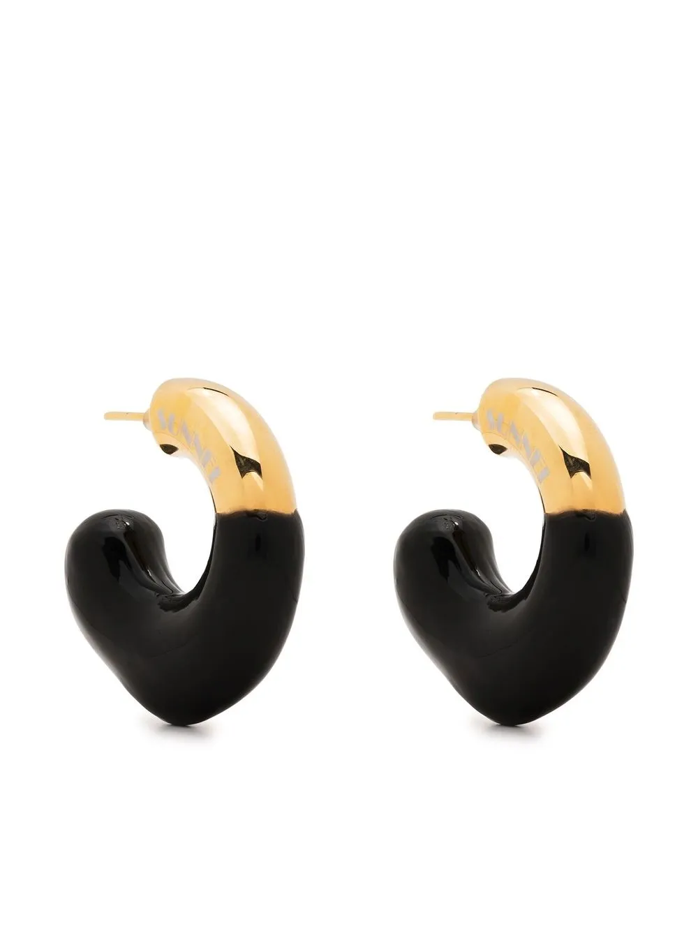 Rubberized Small Earrings