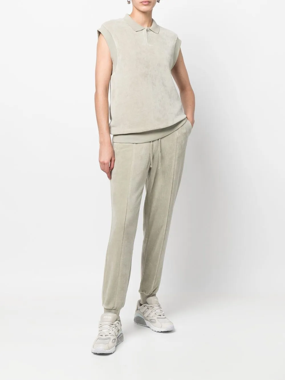  Fear Of God Essentials Jogginghose Mit Kordelzug   Grün 