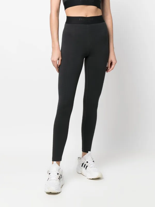 FEAR OF GOD ESSENTIALS logo-waistband 