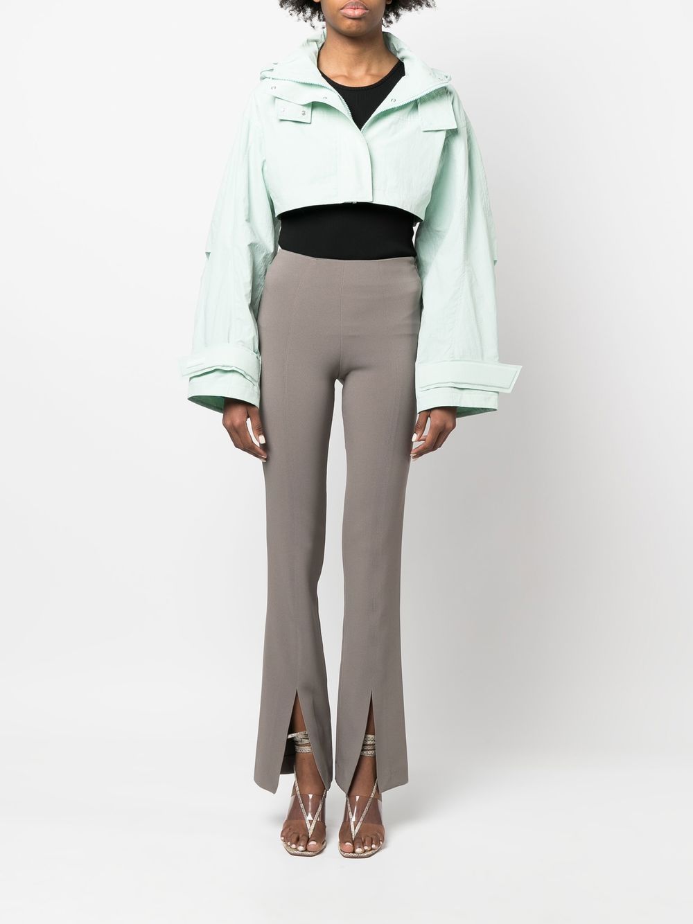 Jacquemus cropped cotton-blend jacket Women