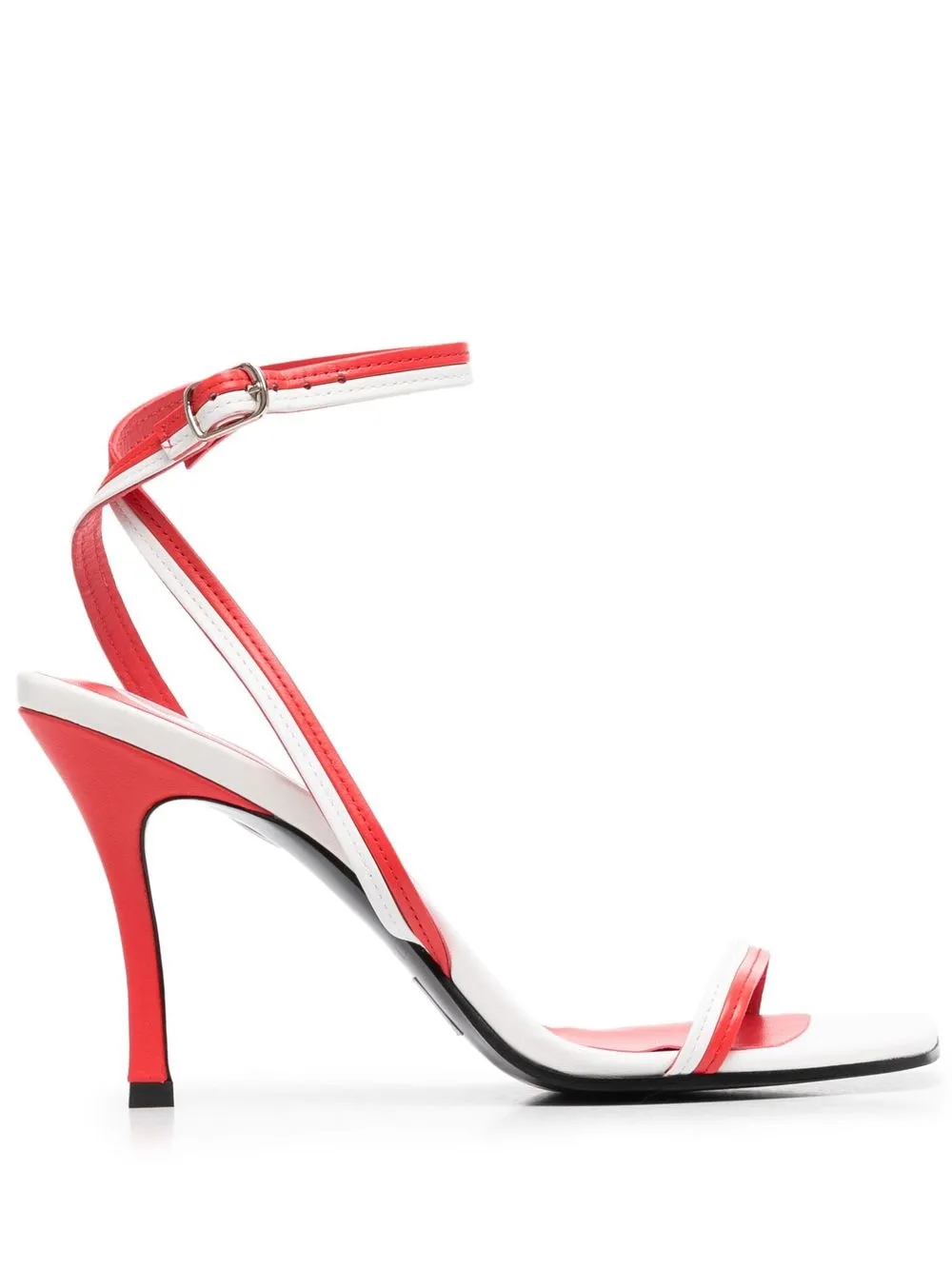 

Diesel zapatillas con tacón alto - Rojo