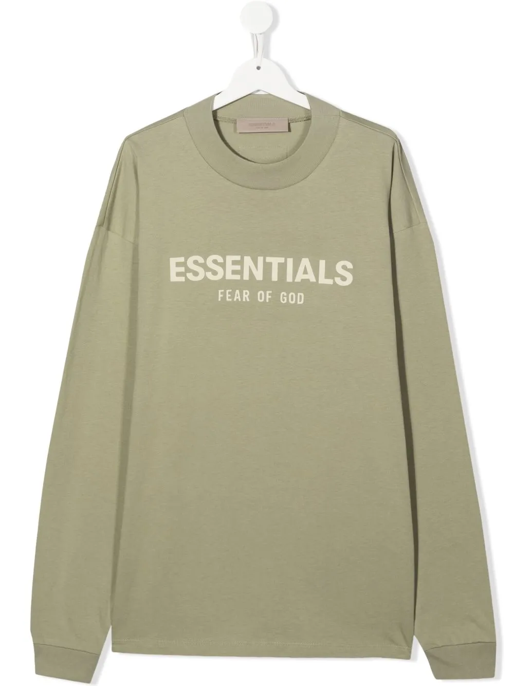 

FEAR OF GOD ESSENTIALS KIDS TEEN logo-print sweatshirt - Green