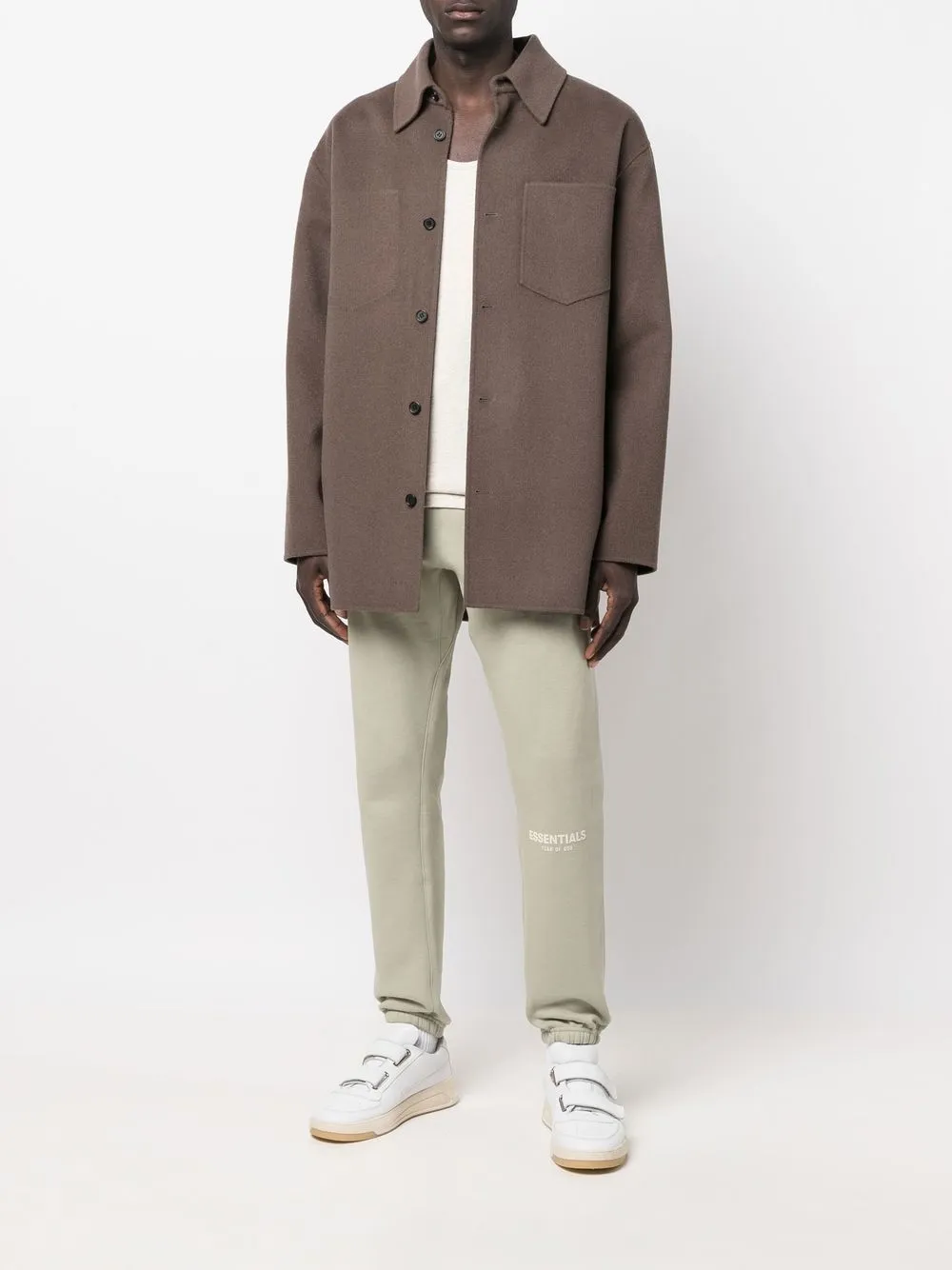 FEAR OF GOD ESSENTIALS Slim-fit trainingsbroek - Groen