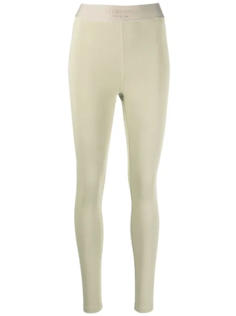 FEAR OF GOD ESSENTIALS leggings med logobånd i taljen