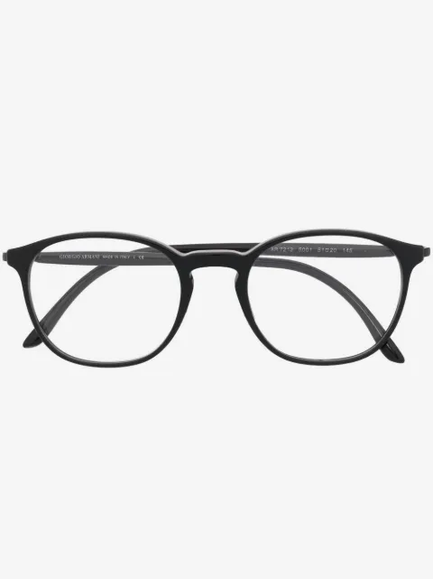Giorgio Armani round frame glasses