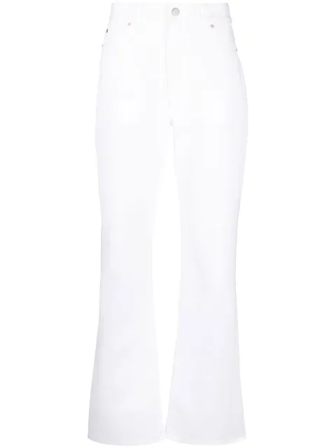Valentino Garavani logo-print straight-leg jeans