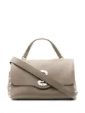 Zanellato Postina top-handle tote bag - Grey