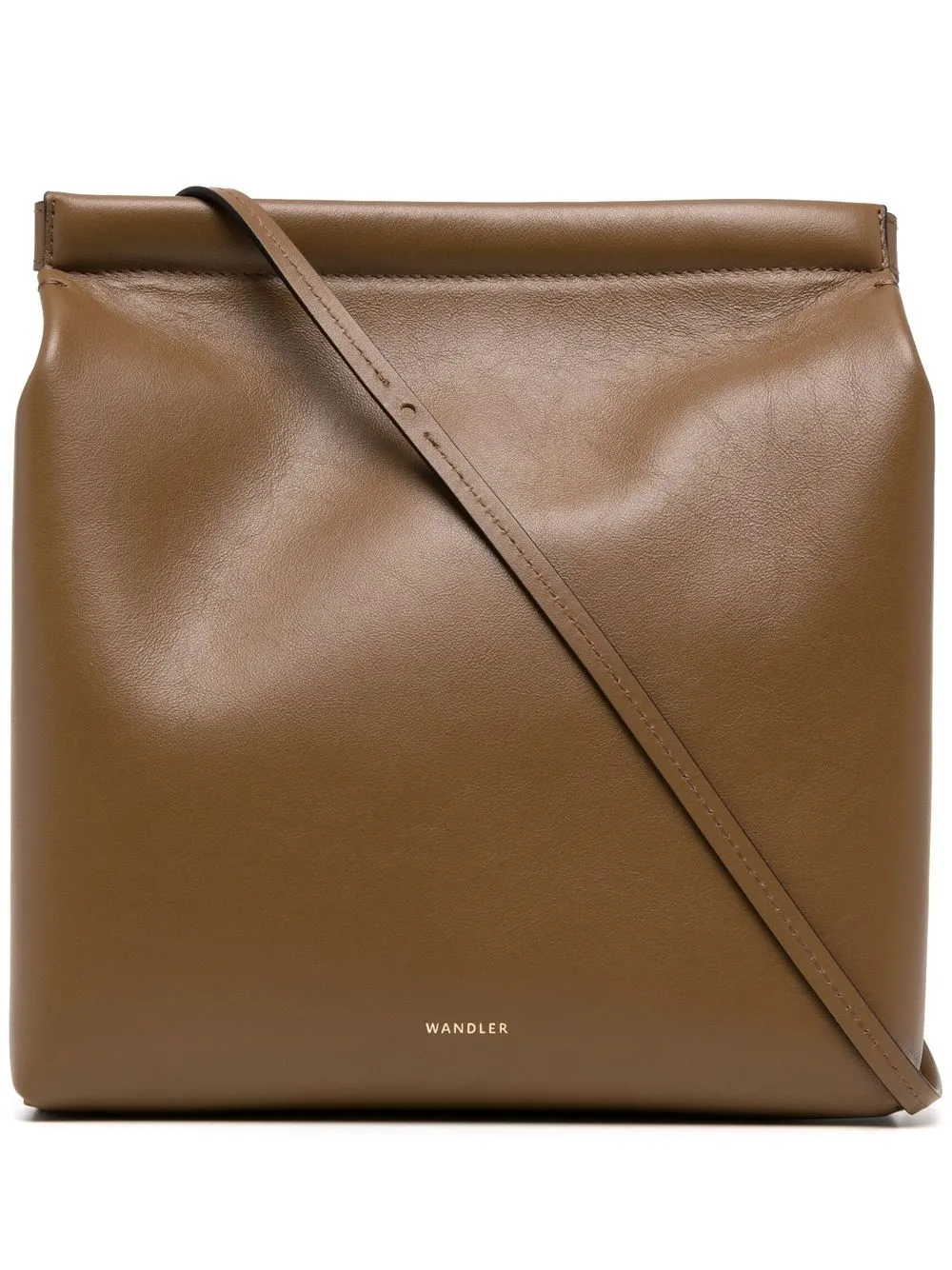 

Wandler bolsa de hombro con cierre - Marrón