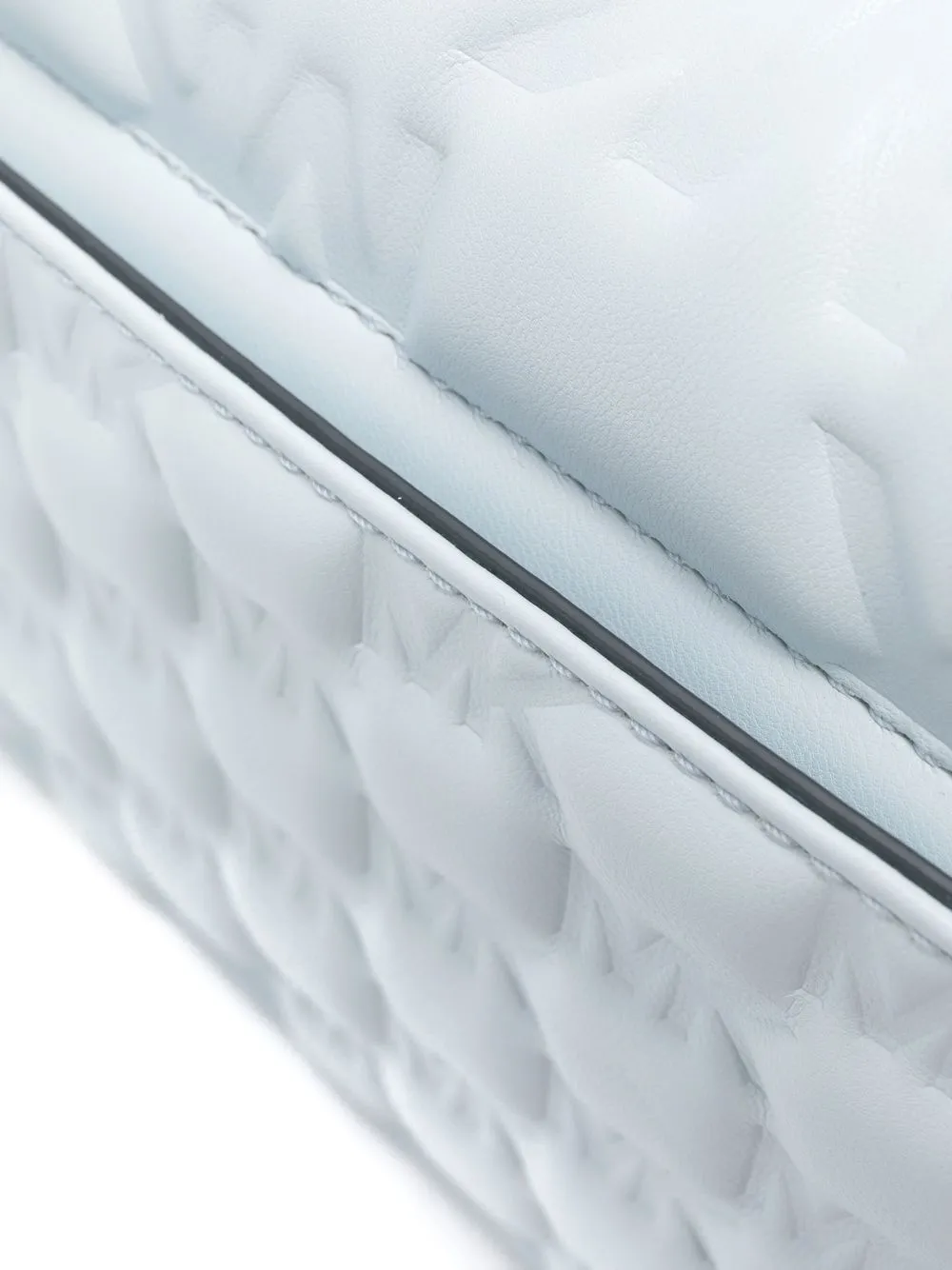 Michael Kors Bradshaw schoudertas met logo reliëf Blauw